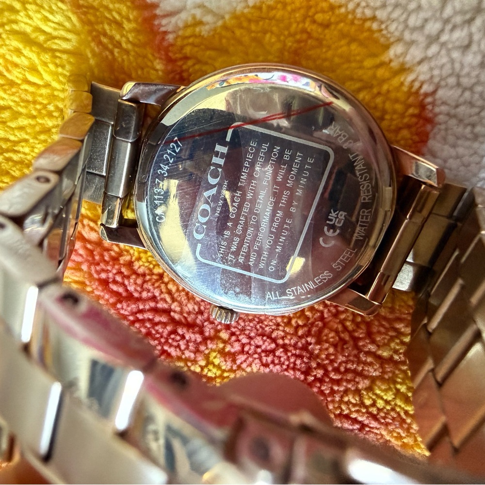 Coach Rose Gold Women's Watch - Picture 3 of 4